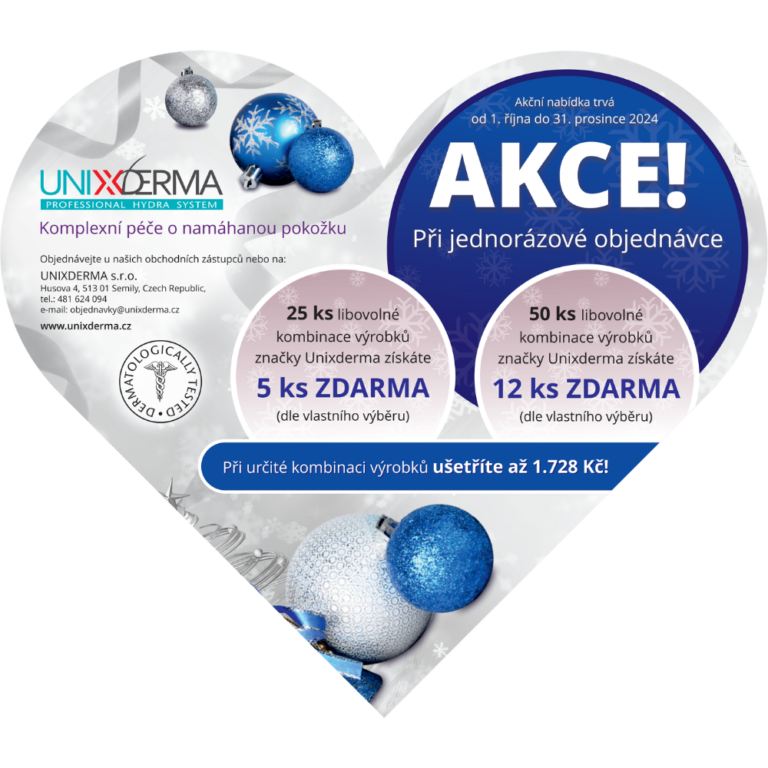 Unixderma Akce Srdce Vanoce 2024 2